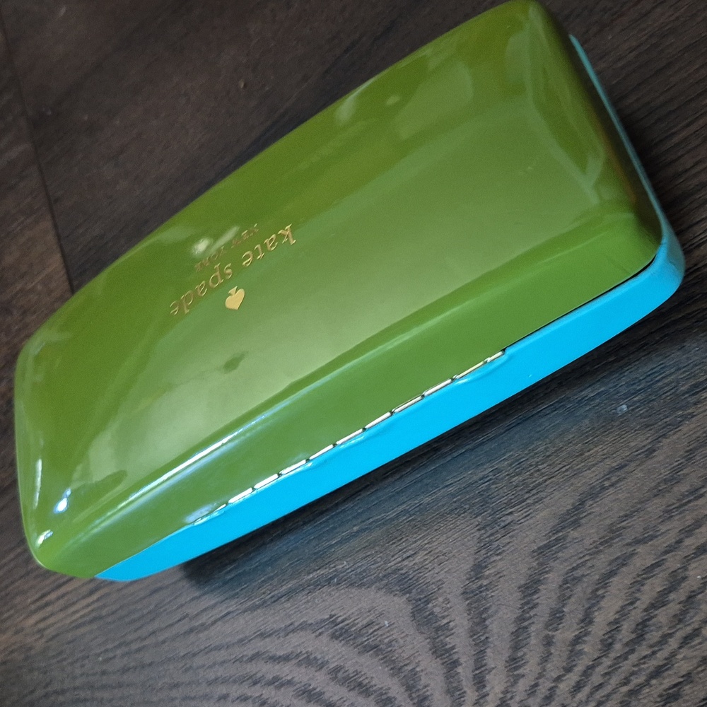 Pair Of Kate Spade Glasses Case With One Lens Cloth. Nice Condition - Picture 4 of 7